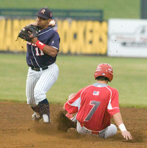 Richard Gonzalez at 2nd base